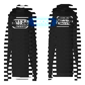 Indoor インドア【変なデザイン屋さん】ブランド ロゴ パロディ 面白い 長袖Tシャツ - Kawaiitshirt