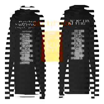 Inscryption 心理ストード カードゲーム ハロウィン 怖い 長袖Tシャツ - Kawaiitshirt