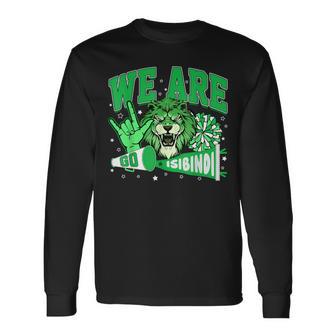 We Are Isibindi Go Cheer Isibindi Rca Retro School Spirit Long Sleeve T-Shirt - Thegiftio UK