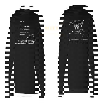 It's A Roxy Thing You Wouldn't Understand 長袖Tシャツ - Kawaiitshirt