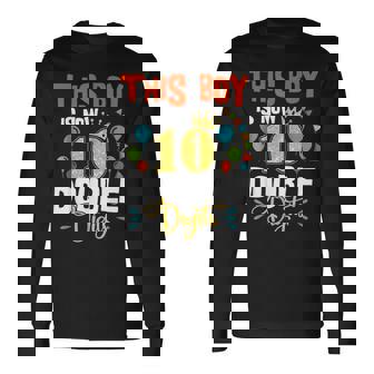 It's My 10Th Birthday シャツ ダブルディジット 10歳 男の子 長袖Tシャツ - Kawaiitshirt