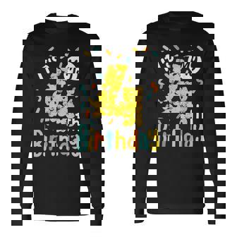 It's My 4Th Birthday ラバーダック 幼児 4歳の誕生日 長袖Tシャツ - Kawaiitshirt