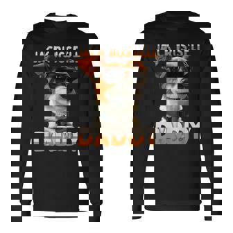 Jack Russell Daddyジャック・ラッセル・パパ・ヴァータグ・パパ・ジャック・ラッセル・テリア 長袖Tシャツ - Kawaiitshirt