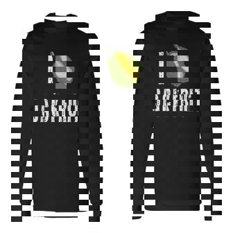 Jackfruit ビーガン ベジタリアン ジャック フルーツ 植物 フード ダイエット ケト 長袖Tシャツ - Kawaiitshirt