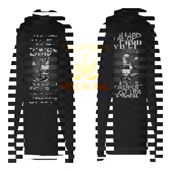 J'ai Le Corps D'un Dieu Maillot Homme Comique Bouddha T-shirt à manches longues - Cadeauxyz