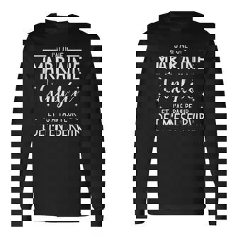 J'ai Une Marraine Cinglée Et J'ai Pas Peur De M'enervir T-shirt à manches longues - Cadeauxyz
