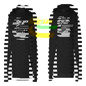 Jamaica Bobsled レトロなボブスレー チーム ジャマイカの国旗 長袖Tシャツ - Kawaiitshirt