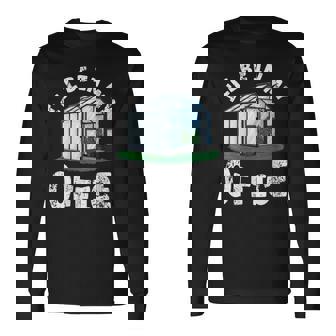 Jardinero De Invernadero Para Amantes Del Jardín Cuello Camiseta de manga larga - Regaloses