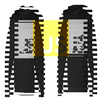 Javascript Js React AngularjsueJs NodeJs プログラマーオタク 長袖Tシャツ - Kawaiitshirt