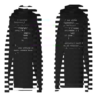 Javaプログラミング Java 成功アルゴリズム Javaプログラマー 長袖Tシャツ - Kawaiitshirt