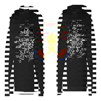 Jazz Funk &Oul アフロレトロヴィンテージミュージック 長袖Tシャツ - Kawaiitshirt