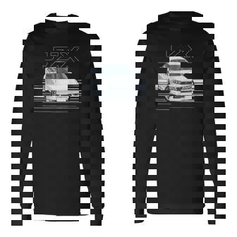 Jdm Car Jzx100 In Drift Powerlide 1Jz チェイサー ターボセダン 長袖Tシャツ - Kawaiitshirt