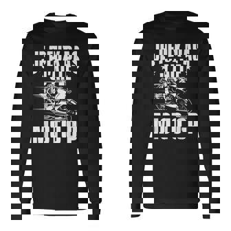 Je Peux Pas J'ai Le Moto Gp Motard Moto Motocyclisme T-shirt à manches longues - Cadeauxyz