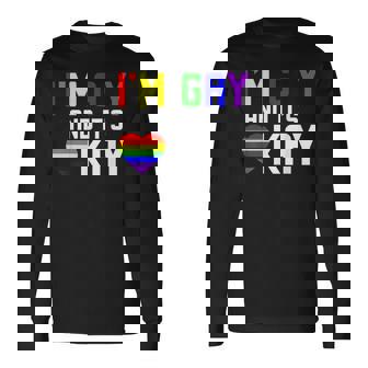 Jeuis Gay Et C'est Bon Lgbtq T-shirt à manches longues - Cadeauxyz