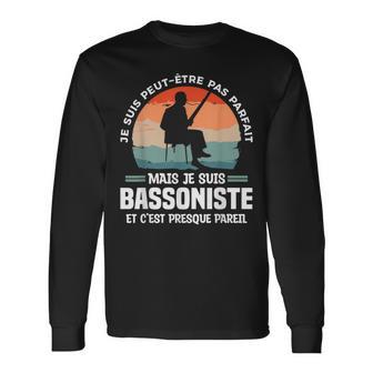 Jeuis Peut-Être Pas Parfait Mais Jeuis Bassoniste T-shirt à manches longues - Cadeauxyz