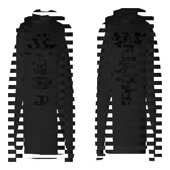 Jolly Af サンタクロース おもしろ クリスマス ジョリー Af 長袖Tシャツ - Kawaiitshirt