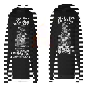 Just A Dad Who Always Came Back Bigfoot Gorilla Fathers Day Long Sleeve T-Shirt - Monsterry