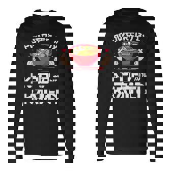 K-Pop And ラーメン 韓国 長袖Tシャツ - Kawaiitshirt