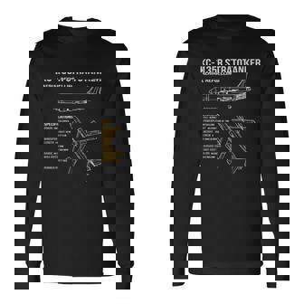 Kc-135 ストラトタンカー 長袖Tシャツ - Kawaiitshirt