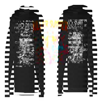 Killer Summer Vibes Beach Vacation Horror Summer Beach Long Sleeve T-Shirt | Mazezy