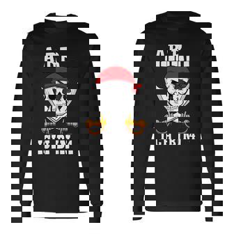 Kinder Kinder 4 Geburtstag Arr Piraten Jungen Matrose Piratenparty Langarmshirts - Geschenkecke