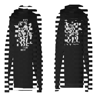 I Know It´S Only Rock N Roll But I Like It 長袖Tシャツ - Kawaiitshirt