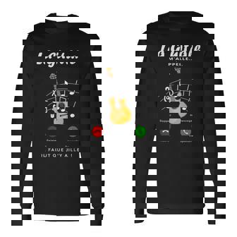 La Guitare M'appelle Cadeau Fan De Guitare Guitariste T-shirt à manches longues - Cadeauxyz