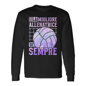 La Migliore Allenatrice Diempre Pallavolo Per Donna Maglietta a maniche lunghe - Novitaregali