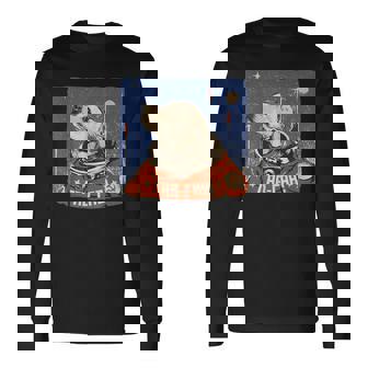 Laika Perroputnik Espacial Espacial Urss Camiseta de manga larga - Regaloses