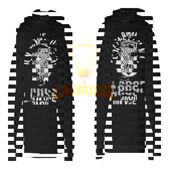 Lax ラクロスママ 長袖Tシャツ - Kawaiitshirt