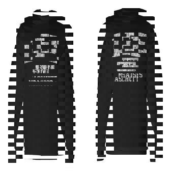 Lee Massachusetts Ma ビンテージ スポーツ 確立されたデザイン 長袖Tシャツ - Kawaiitshirt