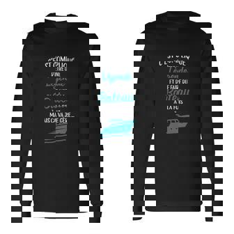 Lègende Bateau T-shirt à manches longues - Cadeauxyz