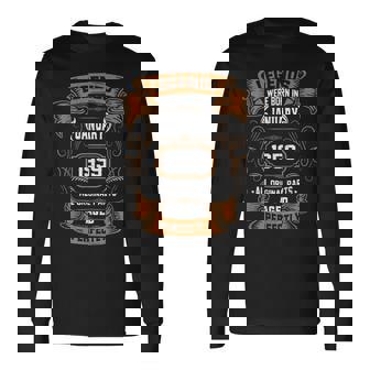 Legends Were Born In January 1959 誕生日プレゼント 長袖Tシャツ - Kawaiitshirt