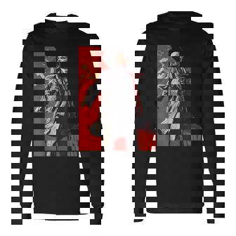 Lenin Forever ソビエト連邦 ソ連 ロシア レトロ ヴィンテージ ジャージ 長袖Tシャツ - Kawaiitshirt