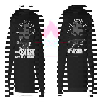 Life Is Better By The Bonfire キャンプファイヤー キャンプ アウトドア ハイカー 長袖Tシャツ - Kawaiitshirt