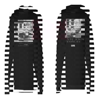 Life Picture Collection _ スティーブ マックイーン4 長袖Tシャツ - Kawaiitshirt