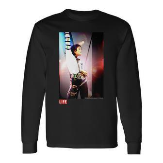Life Picture Collection _ マイケル ジャクソン3 長袖Tシャツ - Kawaiitshirt