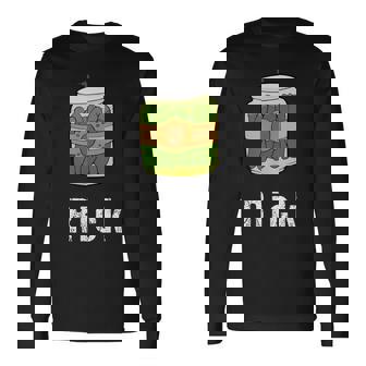 Like Pickle Rick 長袖Tシャツ - Kawaiitshirt