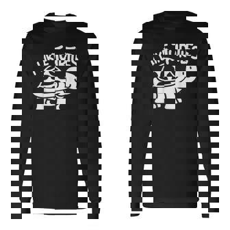 I Like Turtles かわいい 亀 愛 亀 海 動物 好き 長袖Tシャツ - Kawaiitshirt