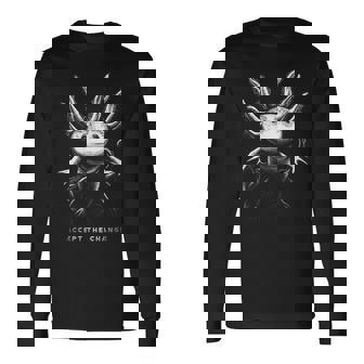 Lindo Ajolote Divertido Camiseta de manga larga - Regaloses