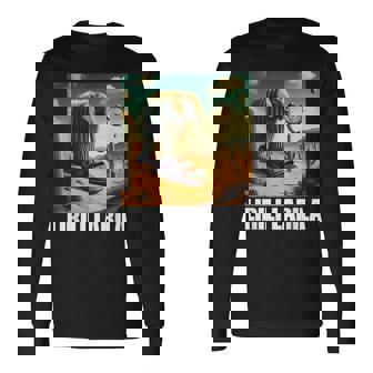 Lirili Larila イタリアのブレインロットミーム 長袖Tシャツ - Kawaiitshirt