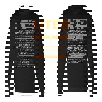 Lites Completely Unexplainable Notices Everything But Won’T Say It Name Long Sleeve T-Shirt - Seseable