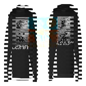 Local Boy Black Lab Hunting Long Sleeve T-Shirt | Seseable CA