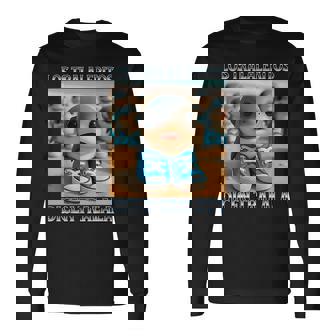 Los Traleritos Dicen Tralala イタリアンブレインロットミーム 長袖Tシャツ - Kawaiitshirt