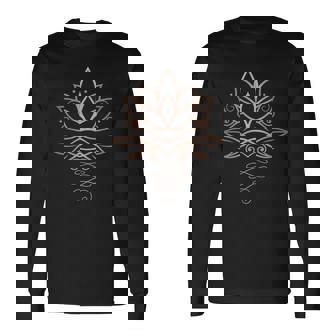 Lotusblume Lotus Meditation Yoga Harmony Geschenk Langarmshirts - Geschenkecke