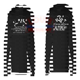 Louis レストラン イタリアンアメリカンブロンクス Ny ゴッドファーザー 長袖Tシャツ - Kawaiitshirt