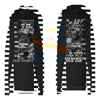 I Love Garlic Bread 長袖Tシャツ - Kawaiitshirt