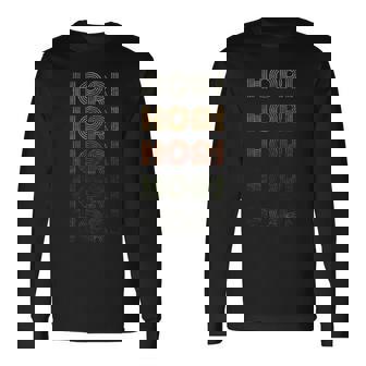 Love Heart Hori グランジ ビンテージスタイル ブラック ホリー 長袖Tシャツ - Kawaiitshirt