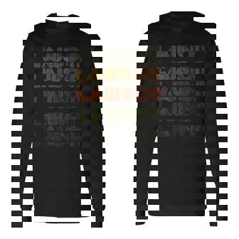 Love Heart Lawson グランジヴィンテージスタイル ブラック ローソン 長袖Tシャツ - Kawaiitshirt