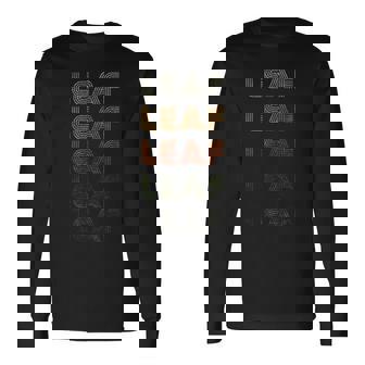 Love Heart Leaf グランジ ビンテージスタイル ブラックリーフ 長袖Tシャツ - Kawaiitshirt